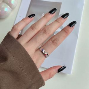 Dylam 925 Sterling <b>Silver</b> Fashion Stackable <b>Rings</b> for Women Colorful Cubic Zirconia <b>Stacking</b> Eternity <b>Ring</b> Jewelry Gifts - Product Image 4