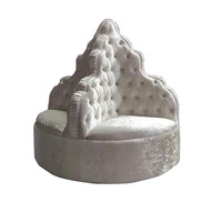 Fabrik preis Italienisches getuftetes Design Chesterfield Halbrundes Ecksofa für die Hochzeit