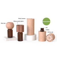 Bouchon en bois écologique durable biodégradable de conception d'innovation pour le diffuseur de bouteille d'huile essentielle