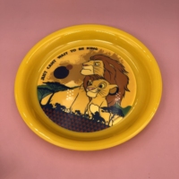 Assiette ronde en plastique PP 3D lenticulaire à motif de dessin animé personnalisé, couleur sur mesure, portable et réutilisable pour enfants, usage domestique – Vente chaude