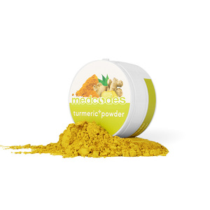 Polvo Blanqueador Dental Medcodes con Sabor a Cúrcuma y Jengibre, Elimina Manchas, Cuidado Bucal, Uso en Adultos - Product Image 2