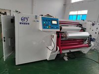 Machine de refendage de papier d'aluminium pour rouleau jumbo