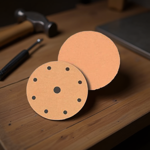 Discos de Lijado TTAKE, Grano 120, Disco de Fibra de Corindón con Respaldo de Velcro para Aplicaciones de Lijado - Product Image 3