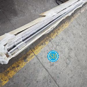 カスタムロング3500mmスチールブルーアイススクリューロッド部品加工ターニングサービス - Product Image 2