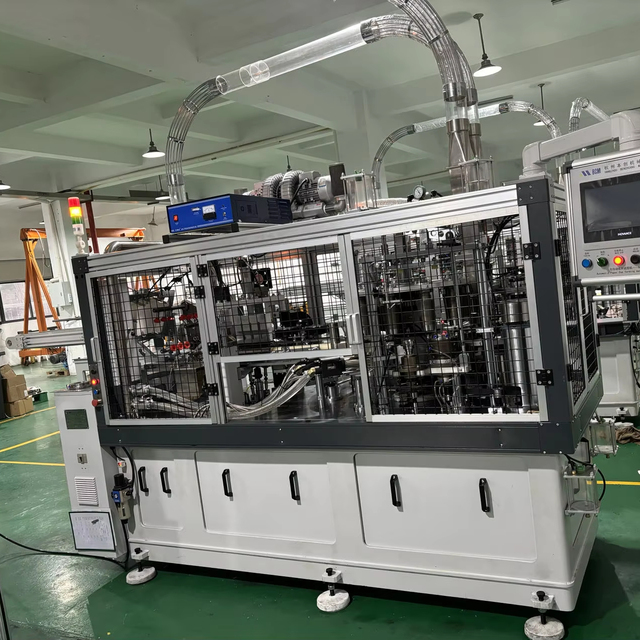 Automatic High Speed  High Quality  High Speed 7 oz 8 oz 9 oz Disposable Coffee Tea Water Drinks Cup  Paper Cup Making Machine