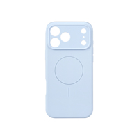 Coque de téléphone de luxe haut de gamme en silicone liquide magnétique, compatible avec la recharge sans fil, étanche, antichoc, avec protection de l'appareil photo