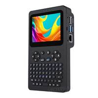 Terminal informatique portable Linux Raspberry Pi 4 pi 5 avec écran tactile de 3,5 pouces, résolution 640x480 et design portable