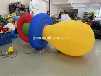 Tétine gonflable géante de bébé de modèle de sucette de promotion de la publicité pour la décoration de magasin d'alimentation de bébé