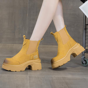 <span class=keywords><strong>Botas</strong></span> de Plataforma con Cordones y Suela Gruesa, <span class=keywords><strong>Botas</strong></span> de Tacón Alto para Mujer, Invierno 2025, <span class=keywords><strong>Botas</strong></span> Casuales, Modernas y Versátiles - Product Image 3