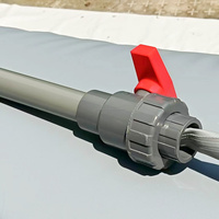 Haute qualité longue durée de vie gonflable pliable 600-22500liter vessie de stockage d'eau flexible