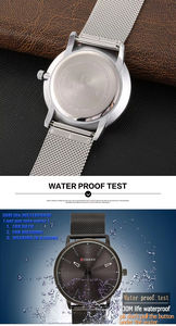 <span class=keywords><strong>CURREN</strong></span> <span class=keywords><strong>8233</strong></span> 스테인레스 스틸 밴드 유리 다이얼 창과 포인터 디스플레이 합금 케이스와 새로운 남성 캐주얼 럭셔리 석영 손목시계 - Product Image 4