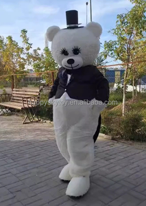 Costume <span class=keywords><strong>da</strong></span> Mascotte <span class=keywords><strong>Orsacchiotto</strong></span> Personalizzato, Taglia Grande, Abito Rosa per Adulti, Accessori per Feste e Matrimoni - Product Image 5