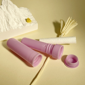 Đầy Màu sắc Nhựa inhaler Stick tinh dầu hương liệu mũi inhaler ống với chất lượng cao bông bấc mũi inhaler Stick - Product Image 3