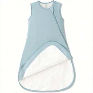 Gigoteuse pour bébé 1.0TOG en bambou, gigoteuse double pour bébé, sans manches, gigoteuse pour nouveau-né - Product Image 2
