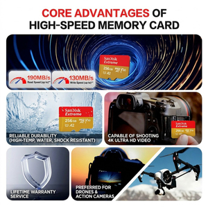 Carte mémoire <span class=keywords><strong>SD</strong></span> TF haute vitesse classe 10 256 Go 32 Go 64 Go 128 Go 256 Go 512 Go 1 To 2 To ADAPTATEUR - Product Image 3