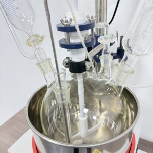 Горячая распродажа: Лабораторное OEM-оборудование для нагрева, реакционный котел с одинарной рубашкой, сосуд под давлением, 1 л, 2 л, 3 л, 5 л - Product Image 5