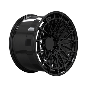 कारखाने की कीमत एक टुकड़ा 18-22 इंच काली एल्यूमीनियम मिश्र धातु जाली व्हील कार रिम्स के लिए जाली व्हील कार रिम्स - Product Image 6