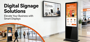 Ancenview - Reproductor de Señalización Digital de 43 Pulgadas para Interiores, con Soporte de Pie, para Publicidad en Aeropuertos, Tiendas Minoristas, Subterráneos y Sistemas de Orientación - Product Image 2