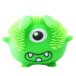 Vente en gros - Nouveautés 2024 - Jouets anti-stress Happy Monster 4 pouces - Jouets à presser personnalisés pour filles et garçons de 5 à 7 ans - Product Image 4
