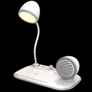 Sản phẩm mới tất cả-trong-một 3-in-1 biểu tượng nhanh chóng sạc không dây với ánh sáng lên Đèn bàn <span class=keywords><strong>LED</strong></span> ánh sáng sạc đứng Cube - Product Image 2