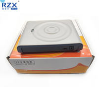 Lector a prueba de agua RZX Lector de tarjetas inteligentes con chip NFC D8 USB ISO14443A/ISO15693 Protocolo 13,56 MHz HF Lector programable RFID de escritorio