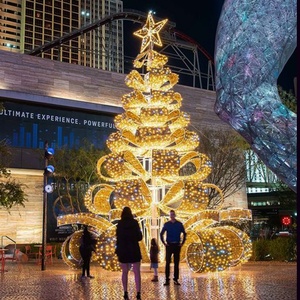 Árboles <span class=keywords><strong>de</strong></span> Navidad LED <span class=keywords><strong>de</strong></span> Estilo Occidental Marca NYD, <span class=keywords><strong>de</strong></span> 3m/5m/10m, con Luces LED IP65 para Uso en Interiores/Exteriores - Product Image 5