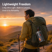 Projecteur laser Android LightGo DLP 4K avec batterie intégrée, utilisation portable en extérieur, haut-parleurs stéréo Hi-Fi rechargeables