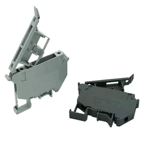 Toptan 4mm2 tel ile UK5-HESI Din ray sigorta saf bakır Terminal bloğu vida tipi 1P erkek kadın pimleri naylon konut malzeme - Product Image 3