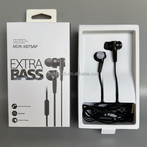 Écouteurs stéréo MDR-XB75AP 3.5mm <span class=keywords><strong>casque</strong></span> filaire écouteurs intra-auriculaires de jeu écouteurs mains libres <span class=keywords><strong>casque</strong></span> de basses supplémentaires pour <span class=keywords><strong>SONY</strong></span> XB75 - Product Image 1