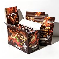 Présentoir de Comptoir Personnalisé pour Snacks en Papier, Distributeur de Biscuits de Boulangerie, Support de Présentation Alimentaire Imprimé