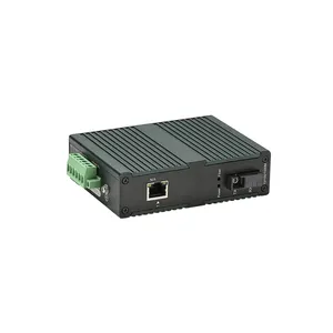 Single Mode Fiber Ethernet Switch Transceiver Rj-45 Fiber Gigabit Media Converter 10/100/1000M Fast Ethernet Fiber Media Convert