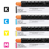 Cartucho de Tóner de Color Compatible NO.ONE Importado, Compatibilidad Total con NPG72/GPR56/C-EXV52/T01/IRC7570/C7565/C7580-A+, Grado A+, Rendimiento Igual al Original, ISO