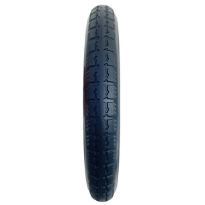 Roues en mousse PU de 14 pouces en alliage d'aluminium sans air pour roulettes de véhicules Cheng Jin - Product Image 3