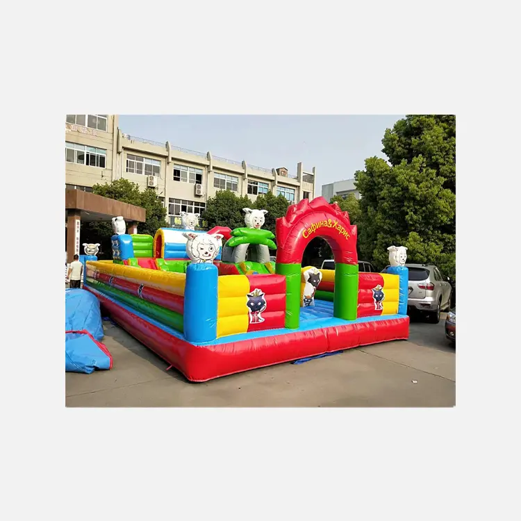 निर्माताओं बेचने अच्छी तरह से बच्चों के खेल का मैदान बड़े आउटडोर शॉपिंग मॉल पार्क inflatable बच्चों स्लाइड पूल विशाल inflatable स्लाइड