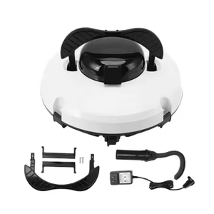 Robot <span class=keywords><strong>Limpiafondos</strong></span> de Piscina Inalámbrico Portátil con 120 Minutos de Autonomía |   Aspiradora Inalámbrica Inteligente con Autoestacionamiento <span class=keywords><strong>para</strong></span> Pisos y Paredes de <span class=keywords><strong>Piscinas</strong></span> - Product Image 2