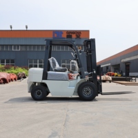Nouveau chariot élévateur diesel QINGCHA 3 tonnes avec mât à 2/3 étages, transmission automatique et contrepoids