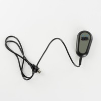 ALWSK-03 Télécommande intelligente à deux boutons pour fauteuil de massage et automatisation domestique, design compact, métal noir, plastique