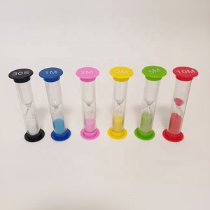 Relojes de Arena Personalizados con Logotipo para Juegos de Mesa, Reloj de Arena de 15 y 30 Segundos, Reloj de Arena de Plástico Moderno de 1, 2, 3, 4, 5 y <span class=keywords><strong>10</strong></span> <span class=keywords><strong>Minutos</strong></span> - Product Image 3