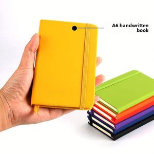 X128 <b>Custom</b> A5 with Elastic Band PU <b>Diary</b> Notebook Printed Brand Logo <b>Diary</b> Notepad PU Leather Notebook - Product Image 3