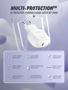LDNIO A1206c趋势产品2023新款手机充电器和适配器适用于Iphone充电器的C型Pd壁式快速充电器 - Product Image 3