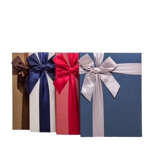 Elegant <b>Gift</b> <b>Box</b> with Butterfly Handle <b>for</b> Cosmetics Jewelry Birthday New Year <b>Empty</b> Paper Packaging - Product Image 5