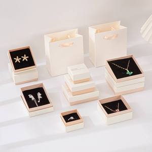 Bán Buôn Sang Trọng Satin Tùy Chỉnh Đám Cưới Nhỏ Hộp Quà Tặng Mang Nhãn Hiệu Hộp Nhẫn Cho Đồ Trang Sức Vòng Đeo Tay Vật Liệu Tái Chế Matte Bìa - Product Image 2