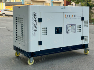 Générateurs diesel portables de qualité supérieure, super <span class=keywords><strong>silencieux</strong></span>, 10KW, 12KW, 15KW, démarrage automatique, châssis ouvert, options ATS, 240V/480V/230V nominal - Product Image 5