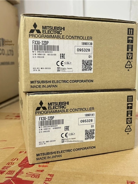 Brand-New Original Japan-Imported for Programmable Controller Module FX3U-32DP One-Year Warranty in Stock Free Shipping