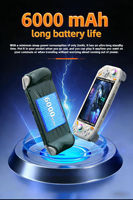 Konsol Game Genggam Retro Mini RG56Pro Baru Layar IPS 5,5 inci Penyimpanan 128GB Baterai 6000mAh Resolusi 720x1280 Permainan
