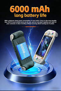 Nouvelle <span class=keywords><strong>console</strong></span> de jeu portable rétro RG56Pro, écran IPS de 5,5 pouces, stockage de 128 Go, batterie de 6000 mAh, résolution 720x1280, jeux - Product Image 5