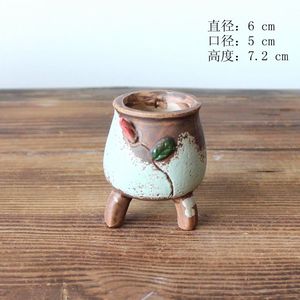 Msh phong cách Hàn Quốc tay sơn gốm mọng nước nhỏ Chậu hoa ngón tay cái trồng - Product Image 6