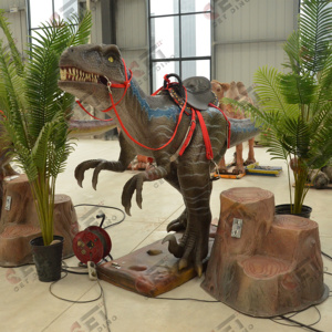 Cet <span class=keywords><strong>Dino</strong></span> hecho a mano Lifesize Animatronic Dinosaur Ride con venta de alta calidad para parque temático - Product Image 4
