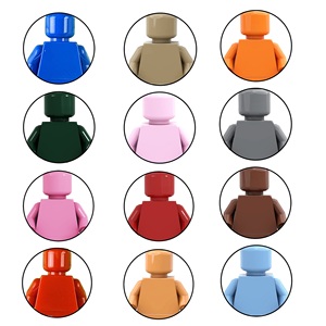 Vente Flash : Figurines vierges en blocs de construction, mini-poupées non peintes, figurines simples, jouets en plastique à assembler, en promotion - Product Image 1