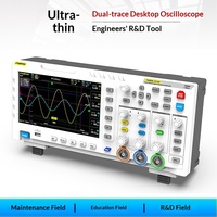 FNIRSI 1014D Digital Storage Oscilloscope 100MHz Dual-Channel 1 GS/s Sampling Signal Generator